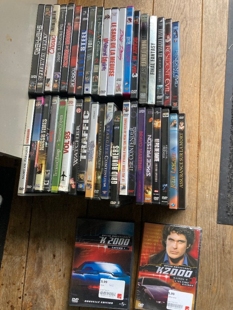 Pak van 38 dvd's, Cd's en Dvd's, Ophalen of Verzenden