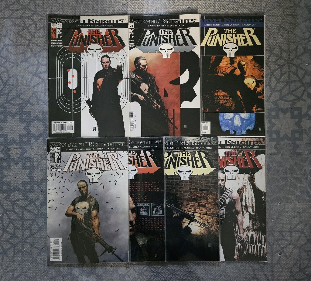 the Punisher (vol.6) #31-37 (2003), Boeken, Strips | Comics, Zo goed als nieuw, Eén comic, Ophalen of Verzenden
