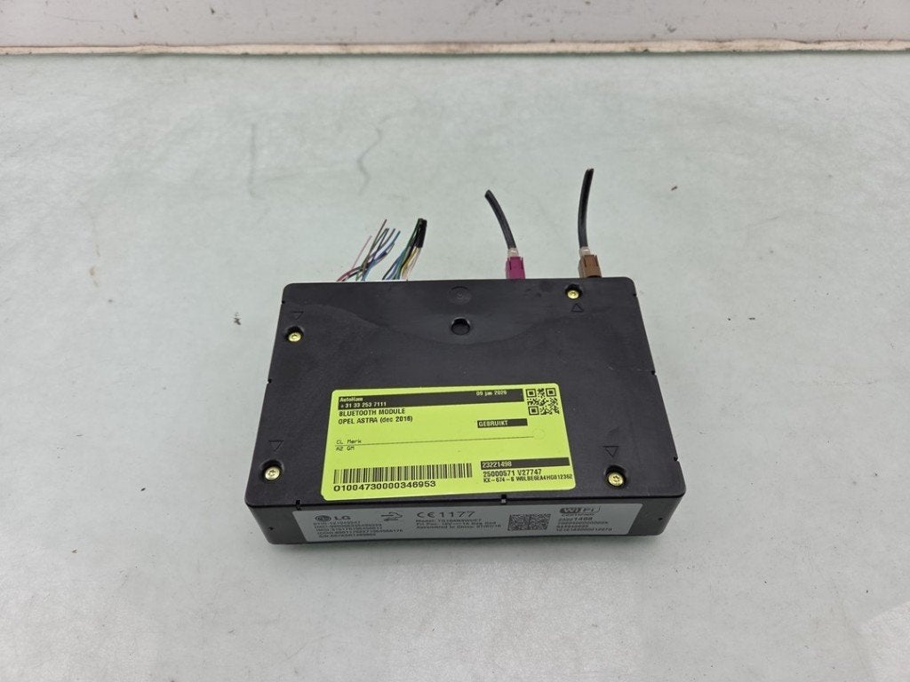 MODULE DE CONTRÔLE BLUETOOTH Astra K (|23221498|84186829|), Opel, Opel Automobile GmbH, Utilisé, Kontakt-opel@opel.com