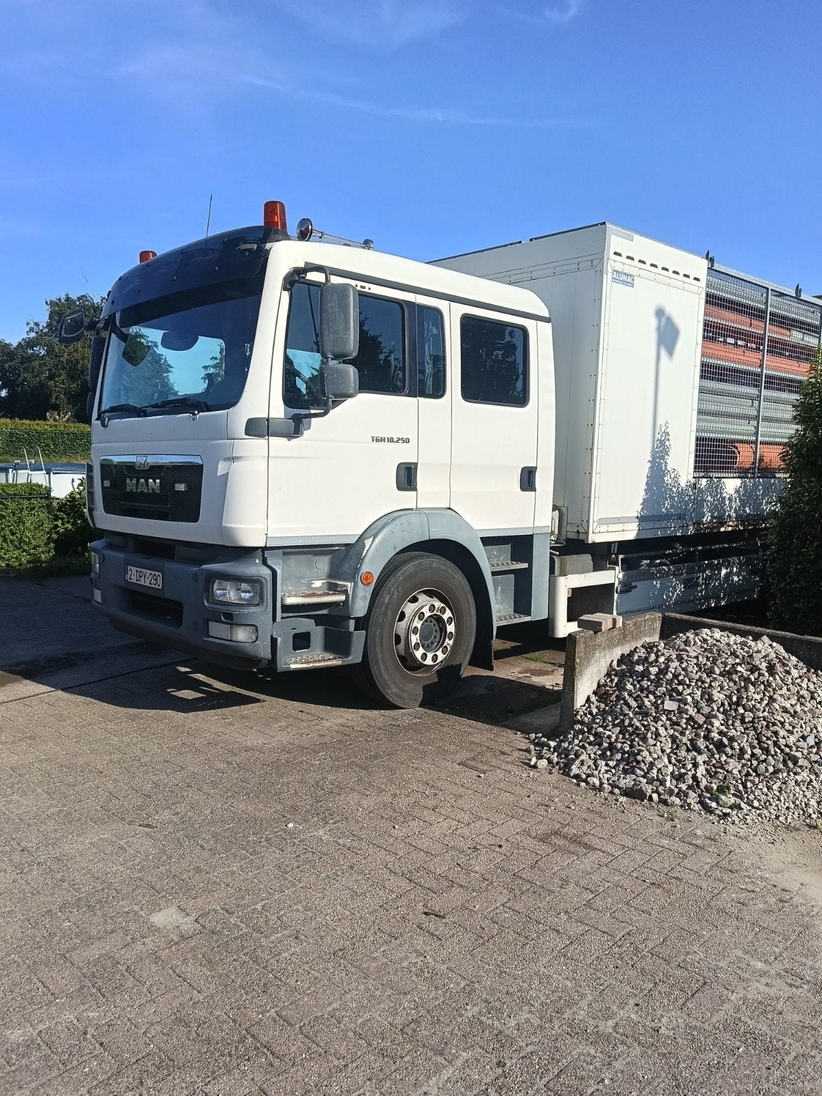 Vrachtwagen MAN oprijwagen, Auto's, Automaat, Euro 5, MAN, Particulier