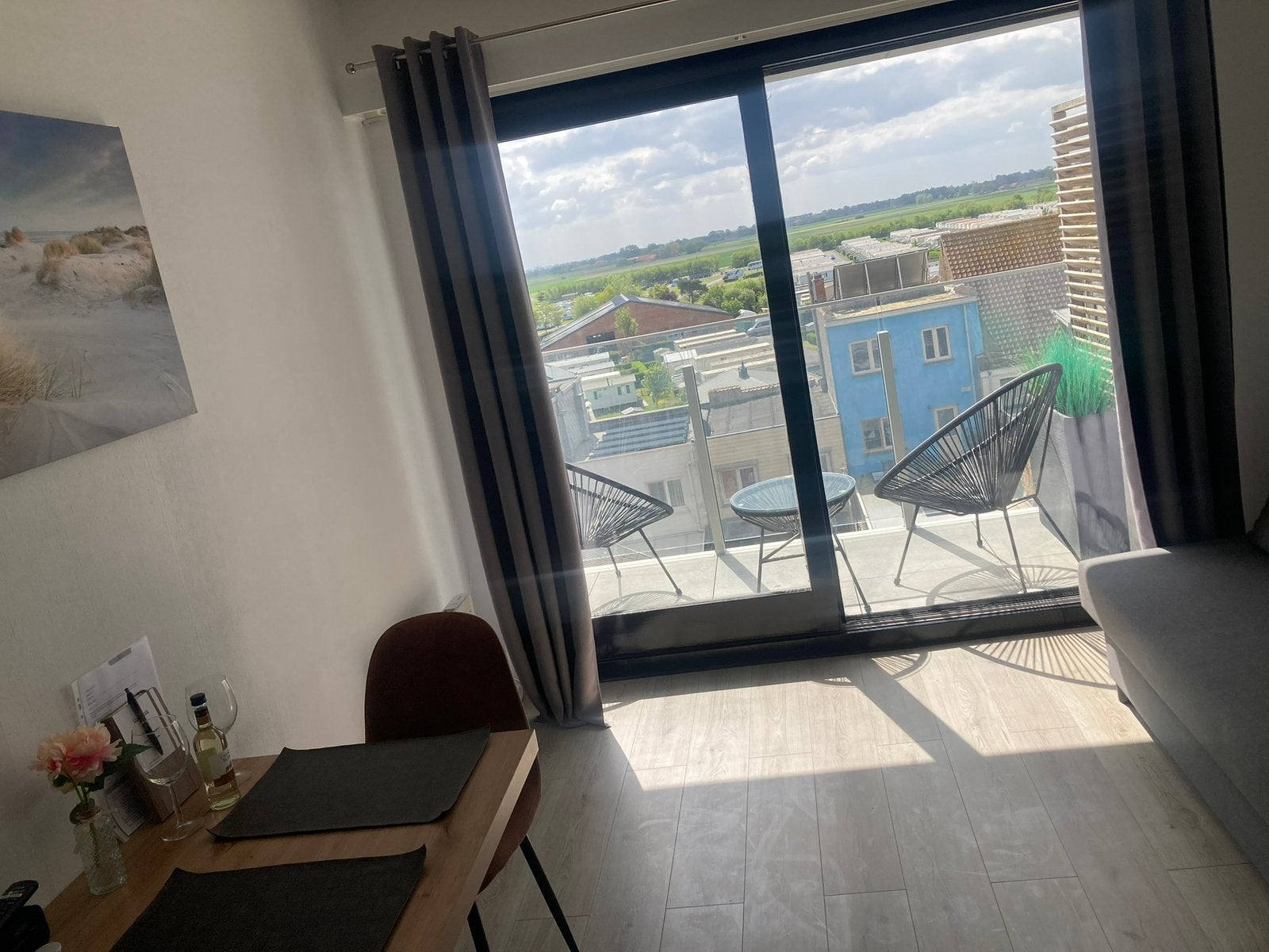Beau studio moderne à vendre/louer, 20 à 35 m², Province de Flandre-Occidentale