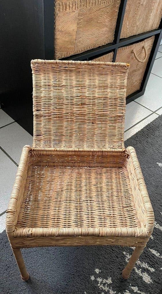 Table d'appoint avec rangement, Huis en Inrichting, Tafels | Bijzettafels, Gebruikt, Rechthoekig, Minder dan 45 cm, Minder dan 55 cm
