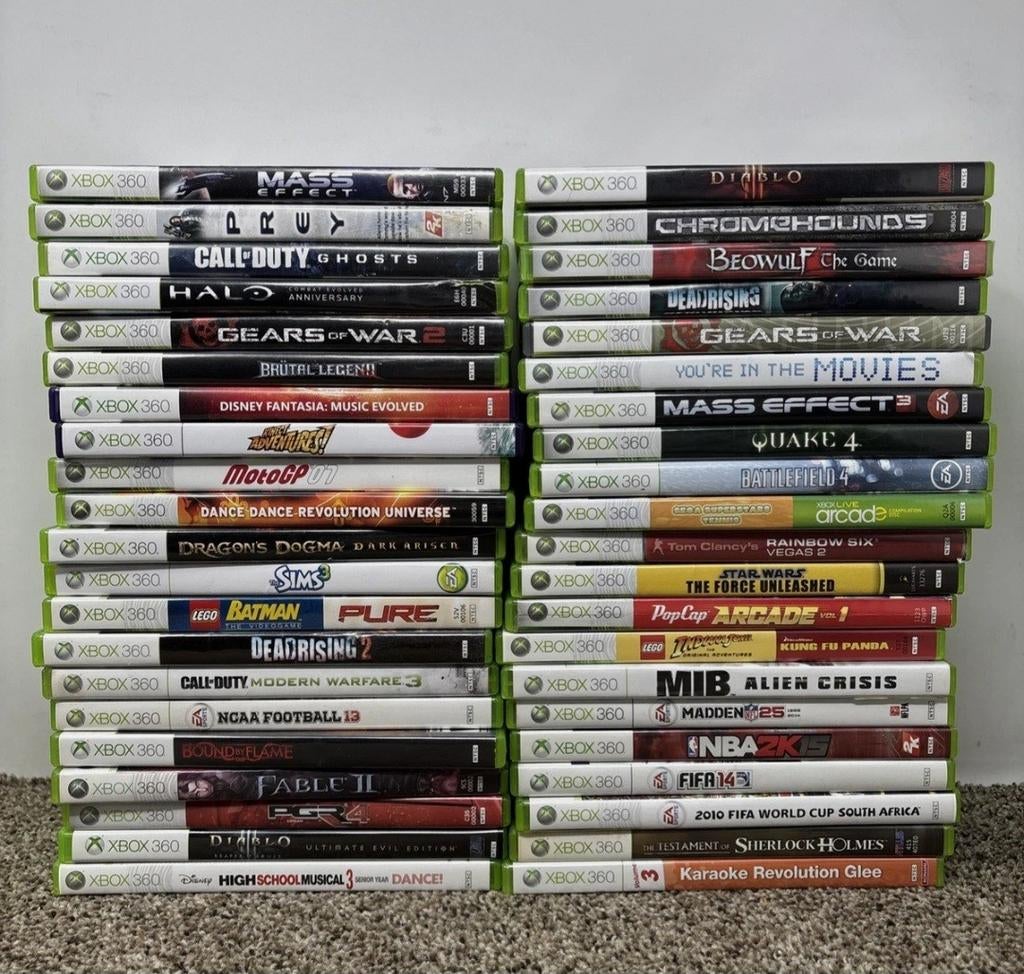 Jeux Xbox 360, Enlèvement ou Envoi