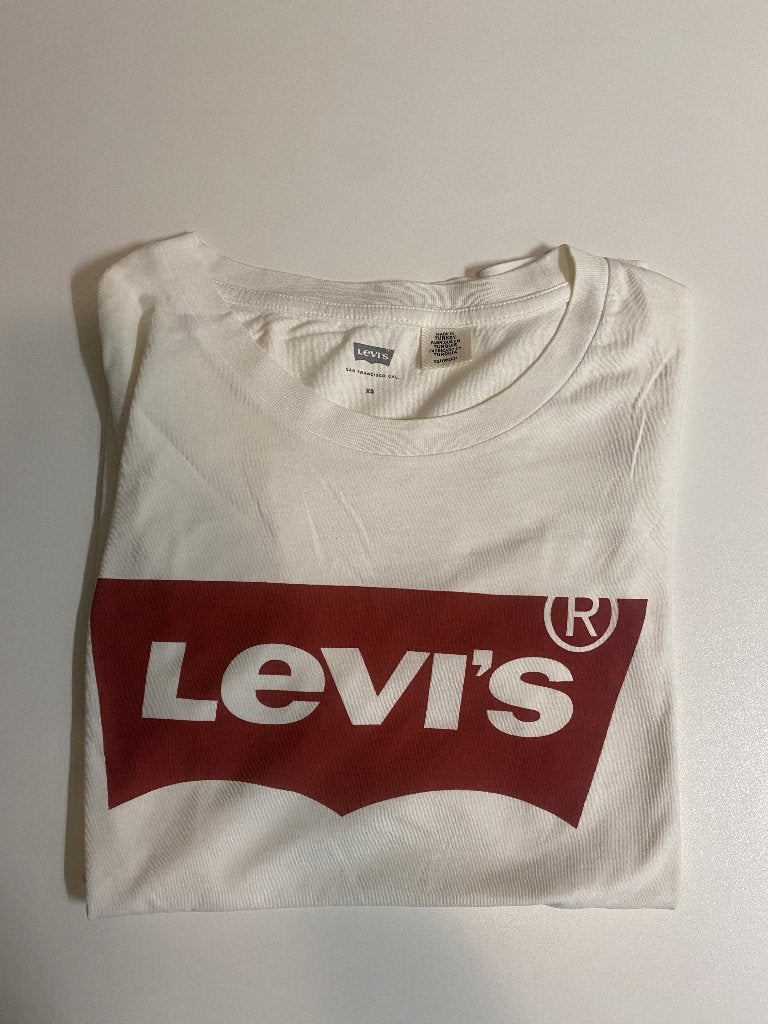 t-shirt Levis maat XS, Kleding | Dames, Wit, Ophalen of Verzenden, Zo goed als nieuw, Korte mouw
