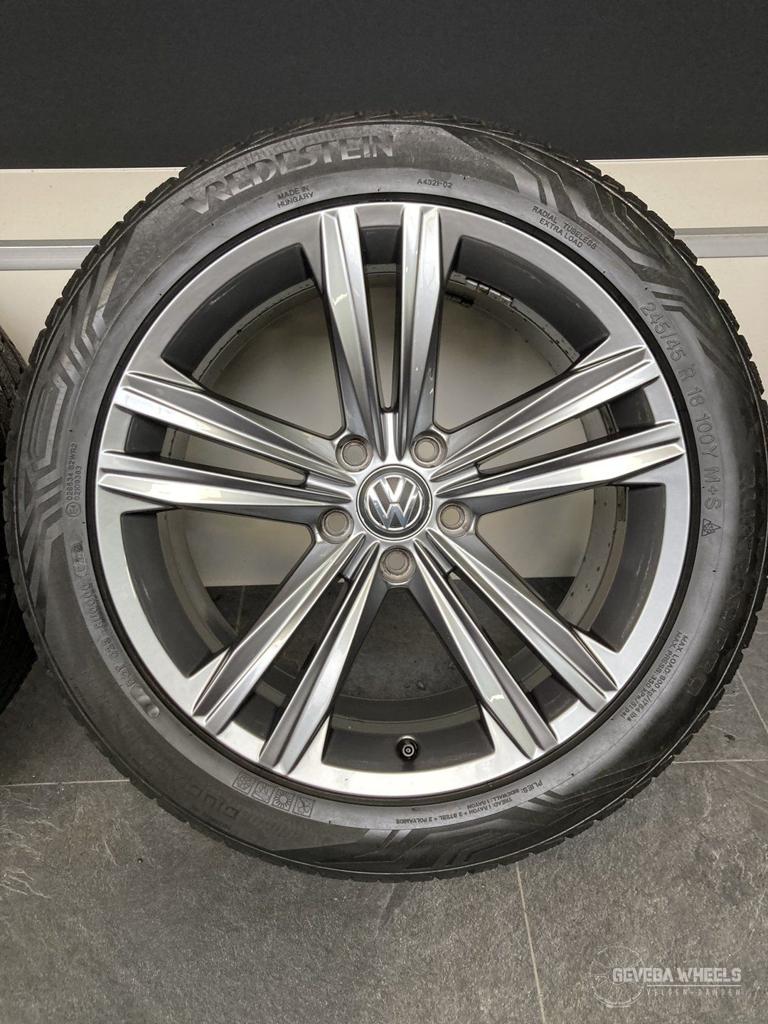 18” originele Volkswagen Arteon Passat velgen + banden 5x112, Autos : Pièces & Accessoires, Pneus & Jantes, Pneus et Jantes, 245 mm