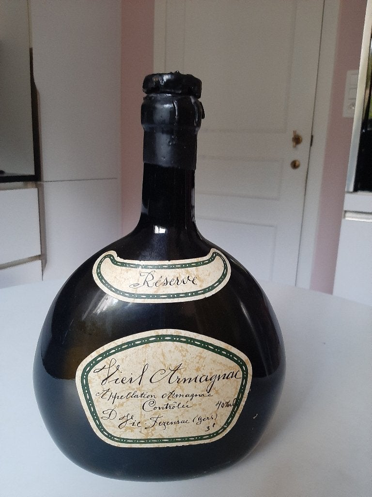Belle Bouteille de vieil Armagnac  (3  l) vide, Collections, Enlèvement ou Envoi, France