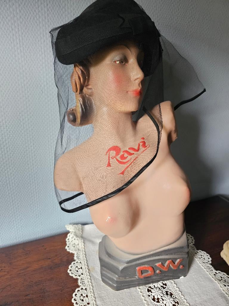 Buste Ravi (DW) 1940-50, Antiek en Kunst, Ophalen of Verzenden