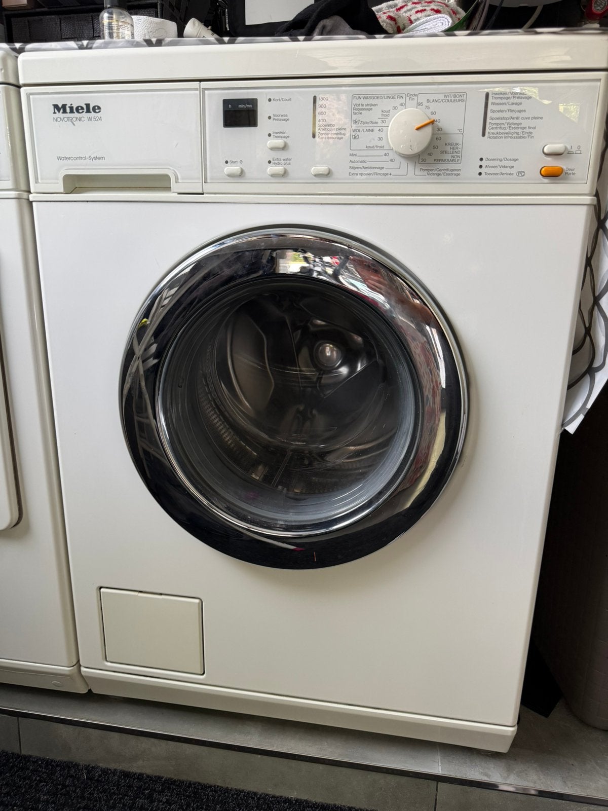 Miele wasmachine en droogkast, Ophalen, Zo goed als nieuw