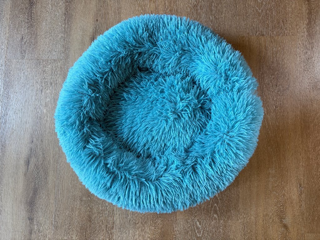 nieuw 🐶 Super zacht hondenkussentje, turquoise, Animaux & Accessoires, Paniers pour chiens, Enlèvement ou Envoi, Neuf, Peluche
