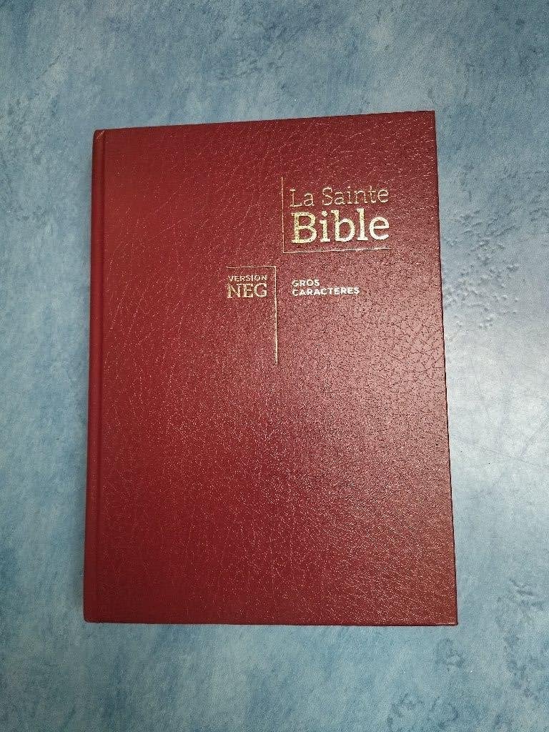 Bible Louis Segond NEG, gros caractères, Livres, Enlèvement ou Envoi, Neuf, Christianisme | Protestants