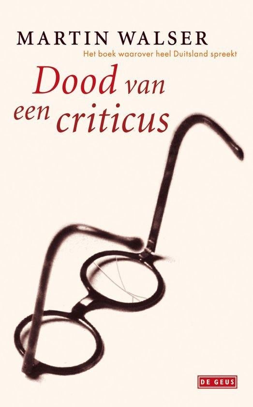 Te Koop Boek DOOD VAN EEN CRITICUS Martin Walser, Gelezen, Europa overig, Ophalen of Verzenden, Martin Walser