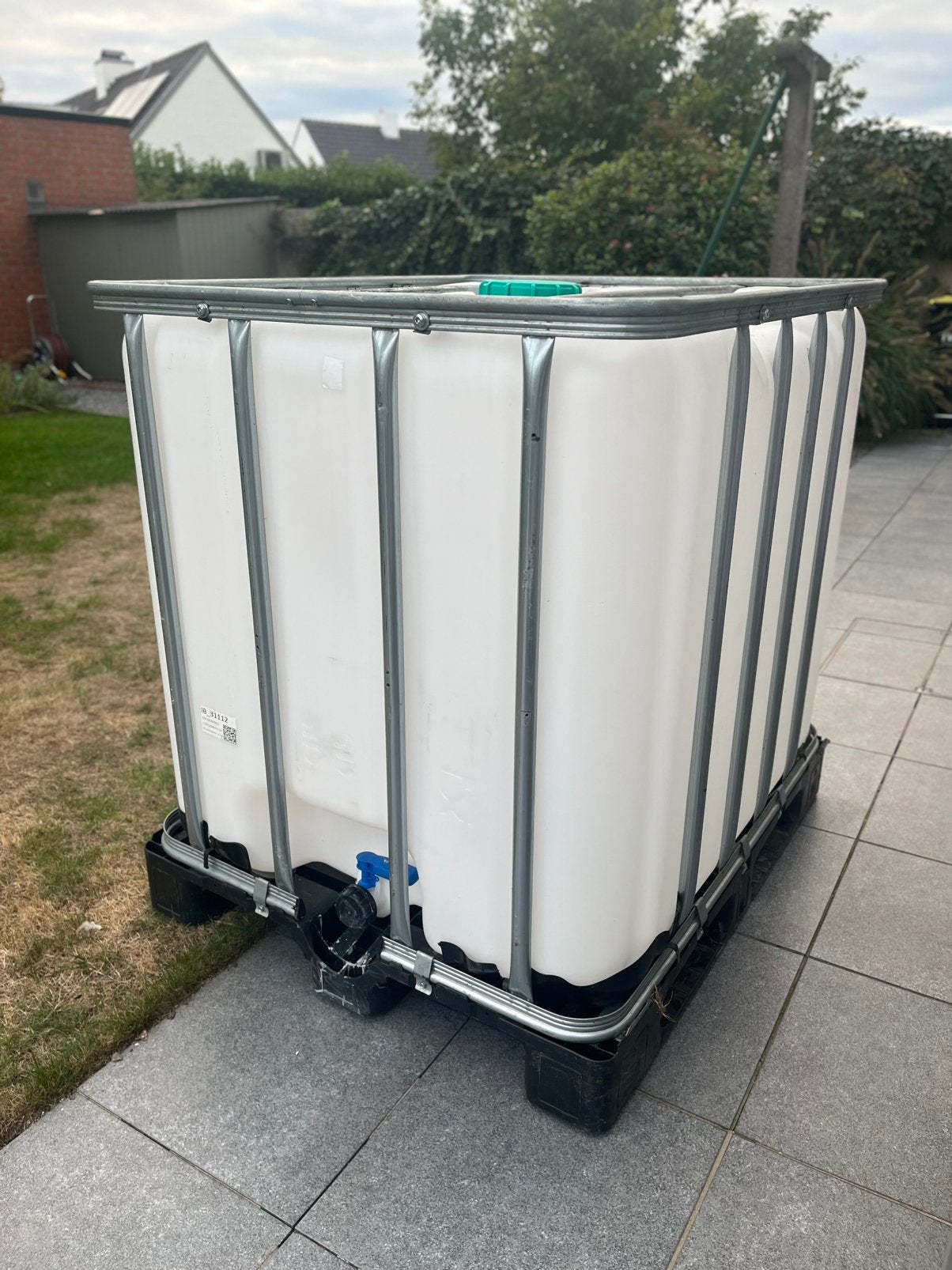 IBC plastic onderstel | 1000l, Tuin en Terras, 150 liter of meer, Ophalen, Zo goed als nieuw, Kunststof