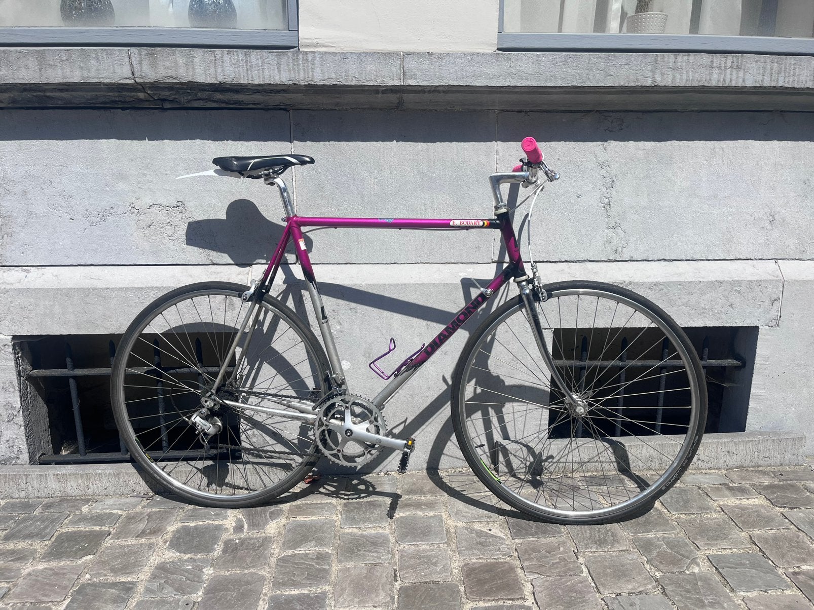 Vélo de course Diamond 180-190 cm. full Campagnolo, révisé, Enlèvement, Comme neuf