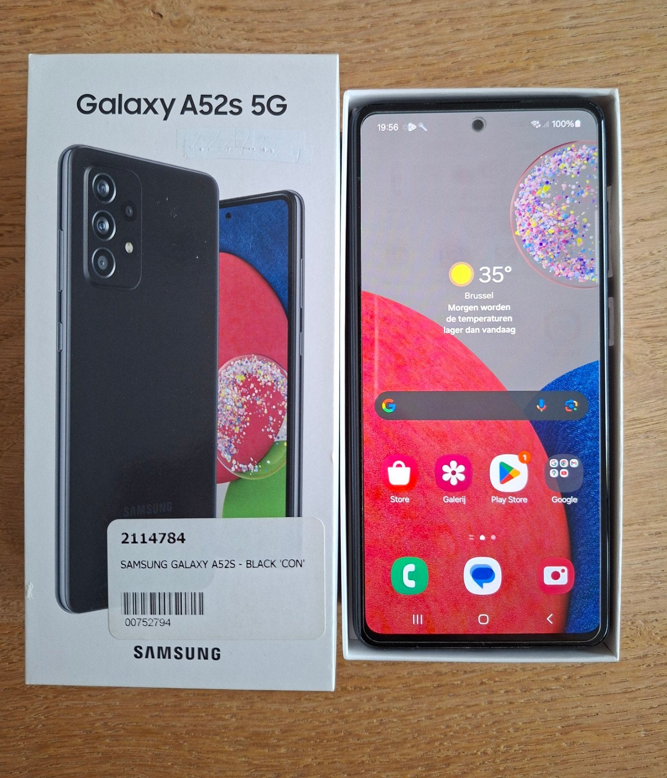 Samsung Galaxy A52s 5G zwart, Avec simlock (verrouillage SIM), Autres modèles, 10 mégapixels ou plus, Enlèvement ou Envoi