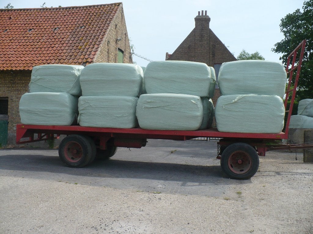 voordroog hooi, Ophalen