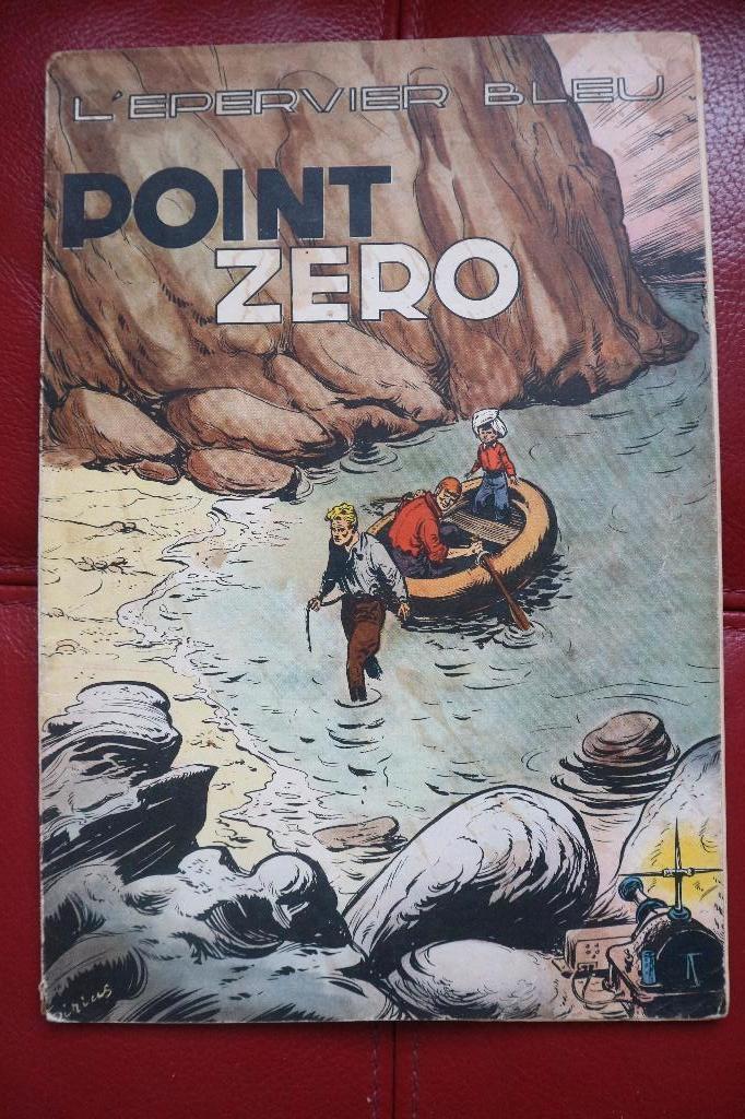 Bd l'épervier bleu POINT ZERO EO 7, Boeken, Stripverhalen, Eén stripboek, Ophalen of Verzenden