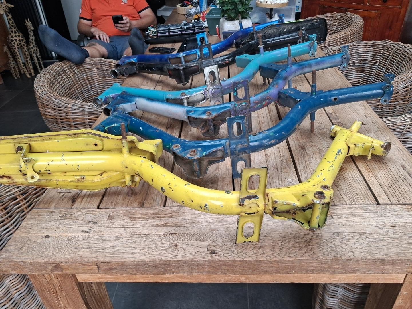 Honda Camino frame/kader met gelijkvormigheidsattest klasse, Fietsen en Brommers, Ophalen