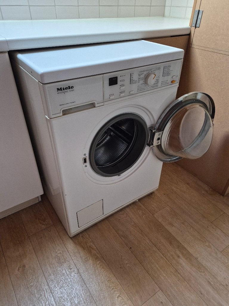 Wasmachine Miele, Ophalen