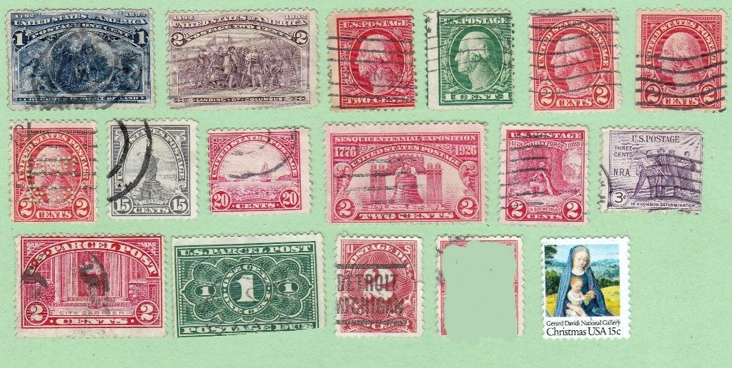 Amerikaanse en Cubaanse postzegels., Postzegels en Munten, Ophalen of Verzenden