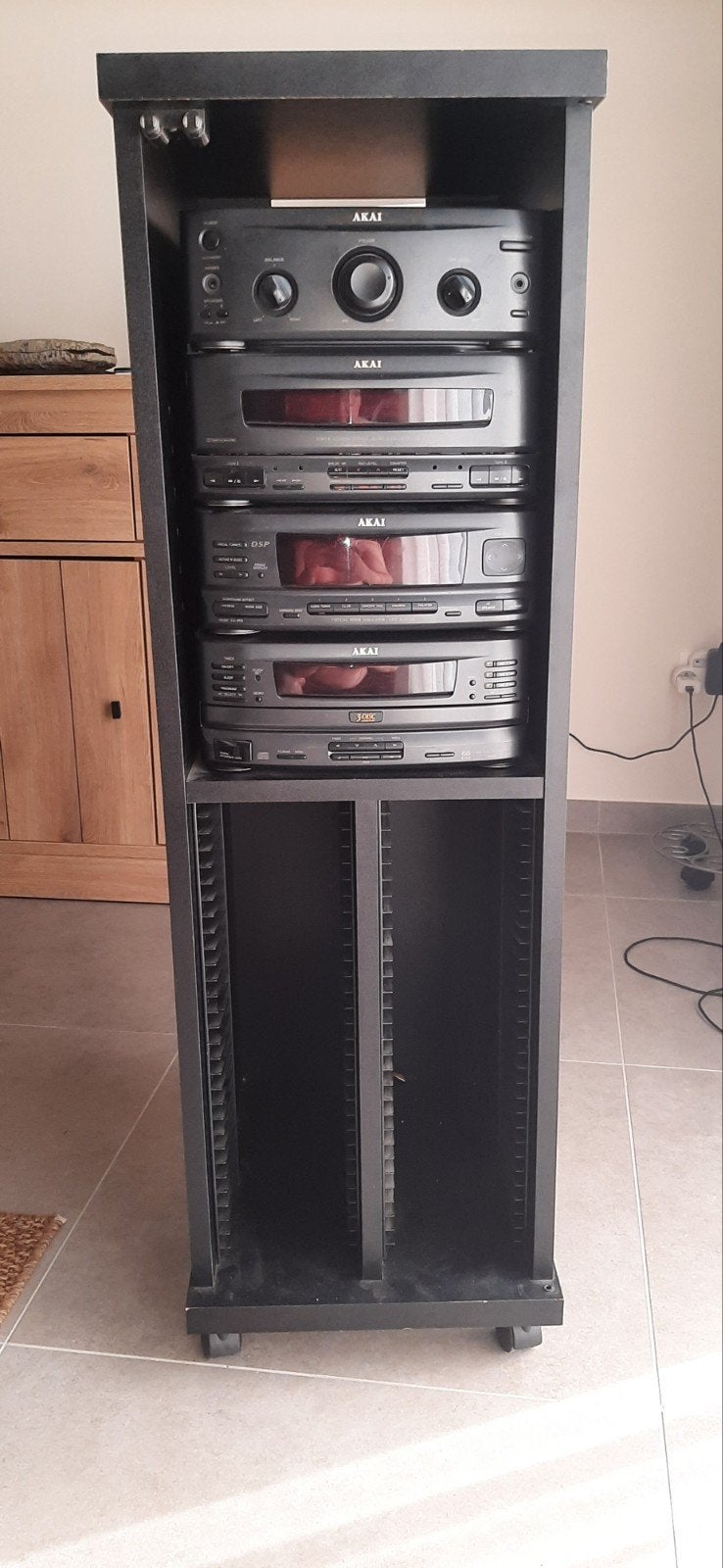 oude AKAI muziek installatie, Audio, Tv en Foto, Stereoketens, Ophalen, Gebruikt, Akai