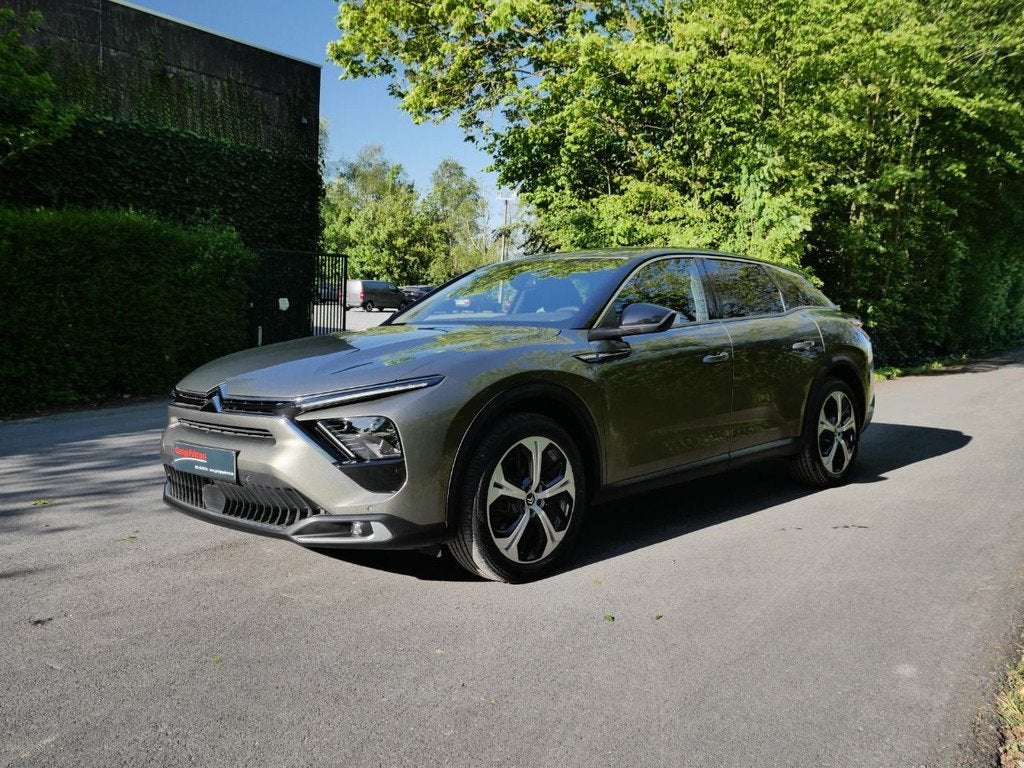 Citroën C5 X Hybrid 225 PK PLUG IN HYBRID+GARANTIE TOT 48 S, Autos, Citroën, Argent ou Gris, Achat, Entreprise, Automatique