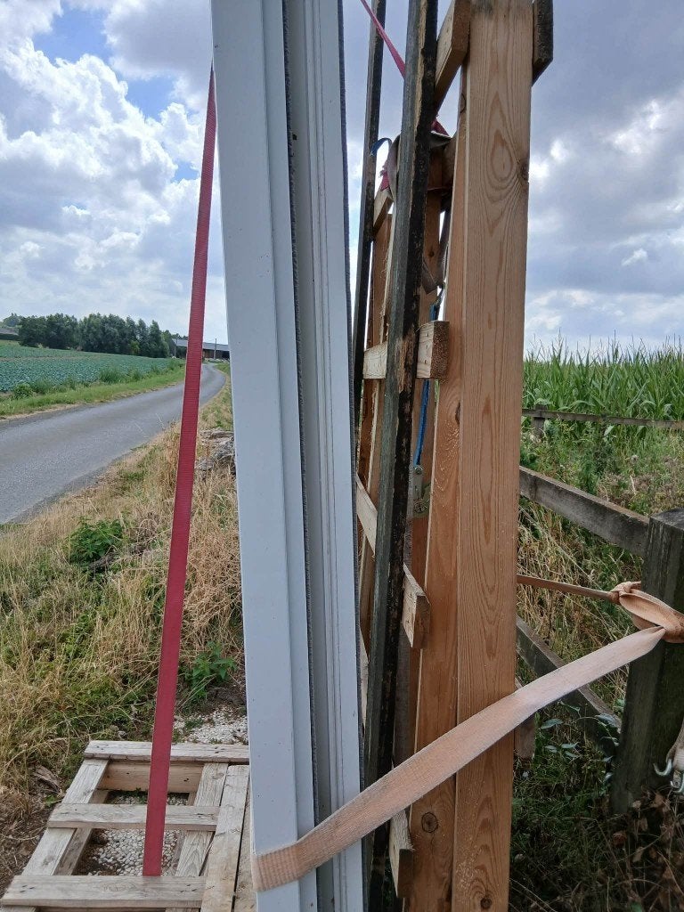 Verandaraam (Schuifraam), Doe-het-zelf en Bouw, Ophalen, Gevelraam of Ruit, Gebruikt, 160 cm of meer