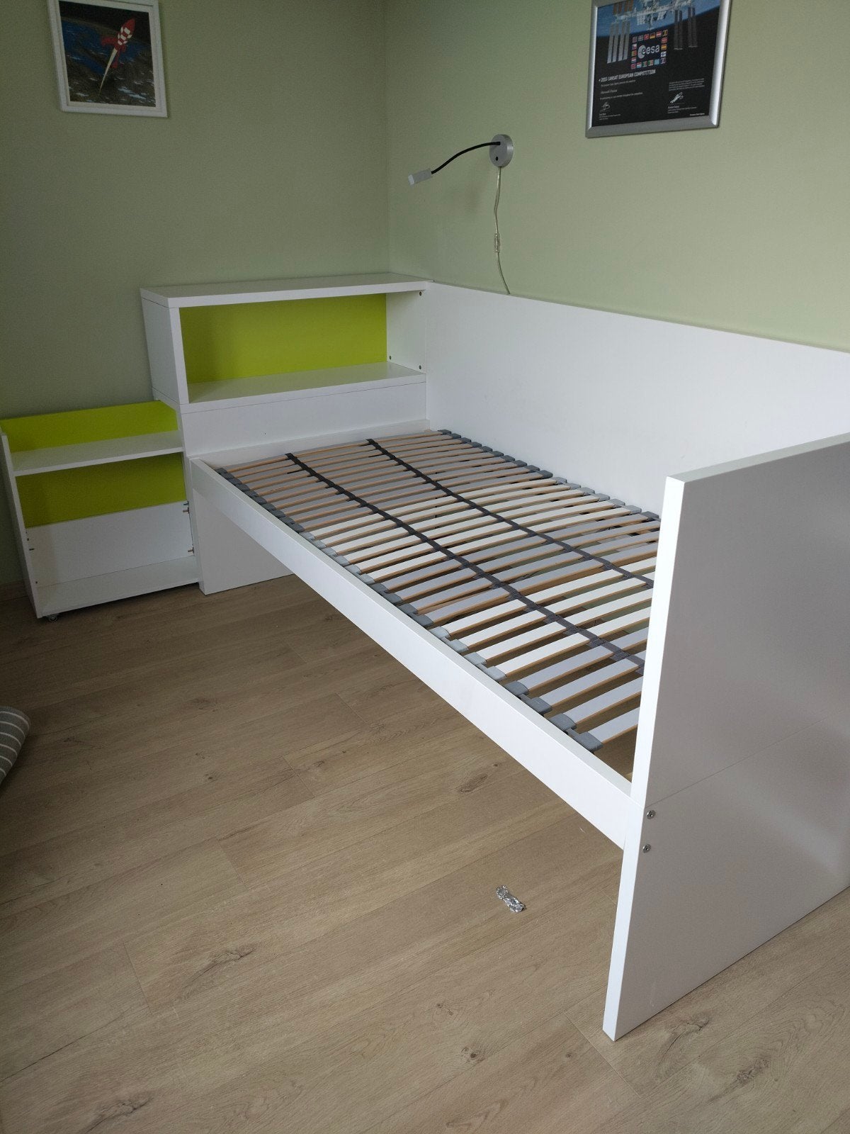 Lit 1 personne 90x200 - sans matelas, Maison & Meubles, Enlèvement