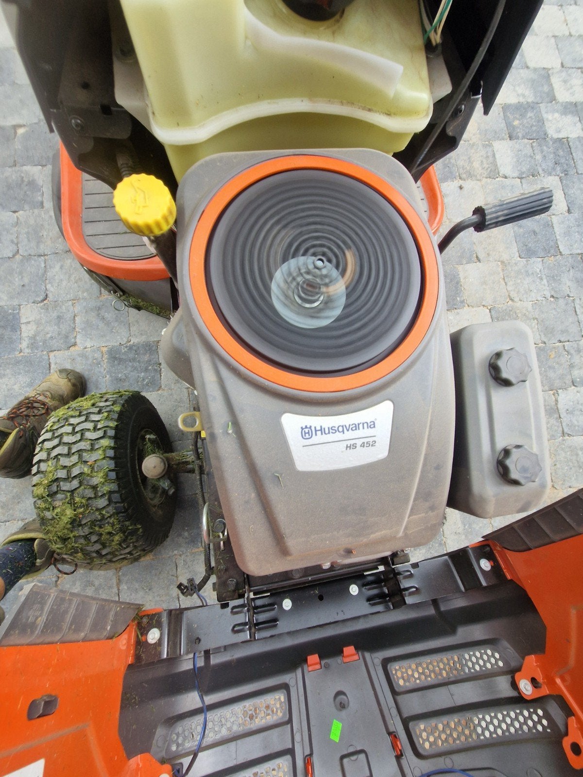 Tracteur tondeuse mulching Husqvarna, Jardin & Terrasse, Enlèvement