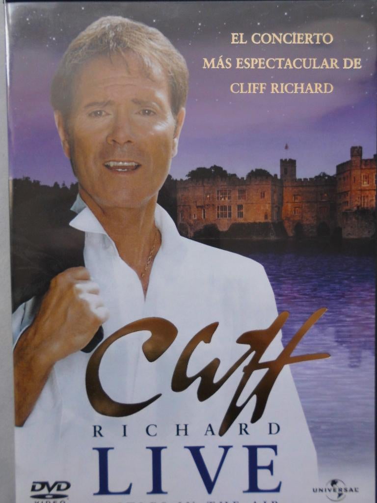 Cliff Richard - Live - Castles In The Air, Alle leeftijden, Ophalen of Verzenden, Zo goed als nieuw