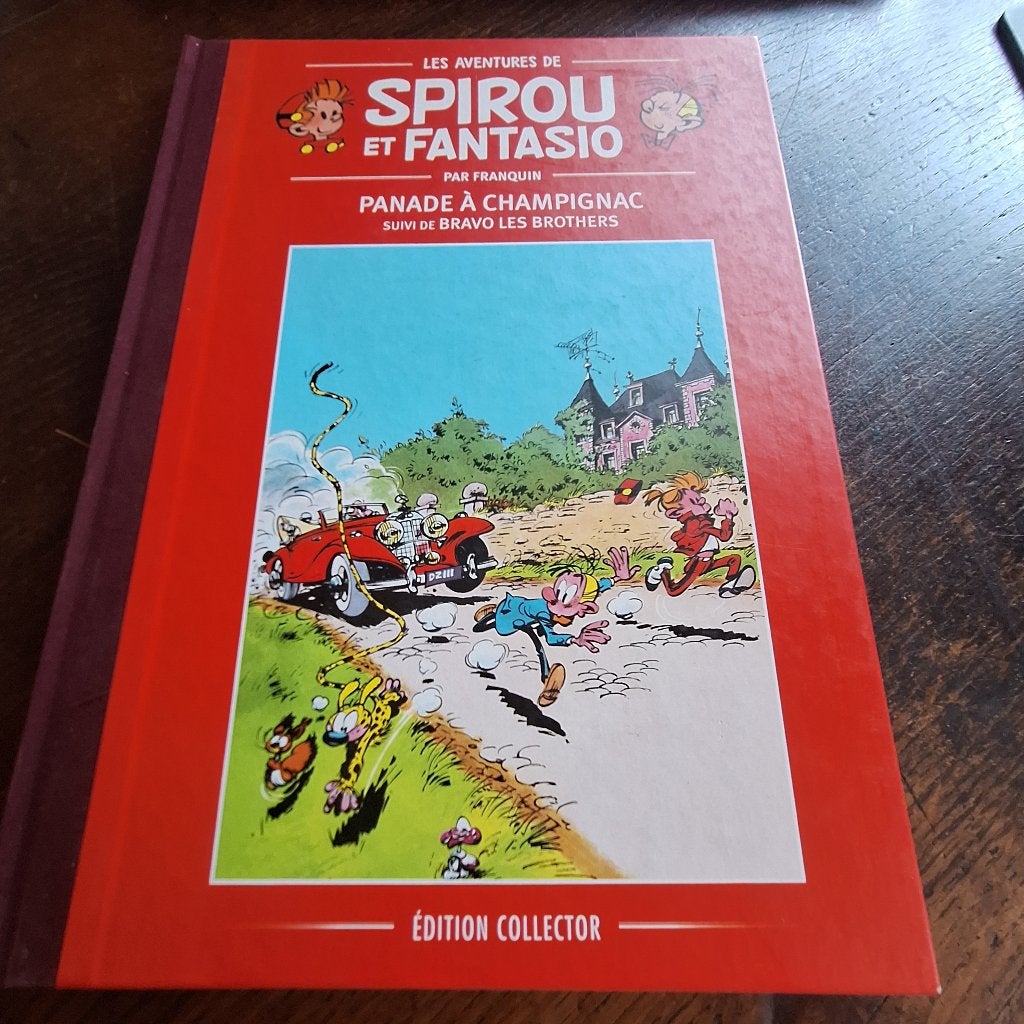 les aventures de spirou et fantasio panade à champignac, Livres, Envoi, Comme neuf, Franquin