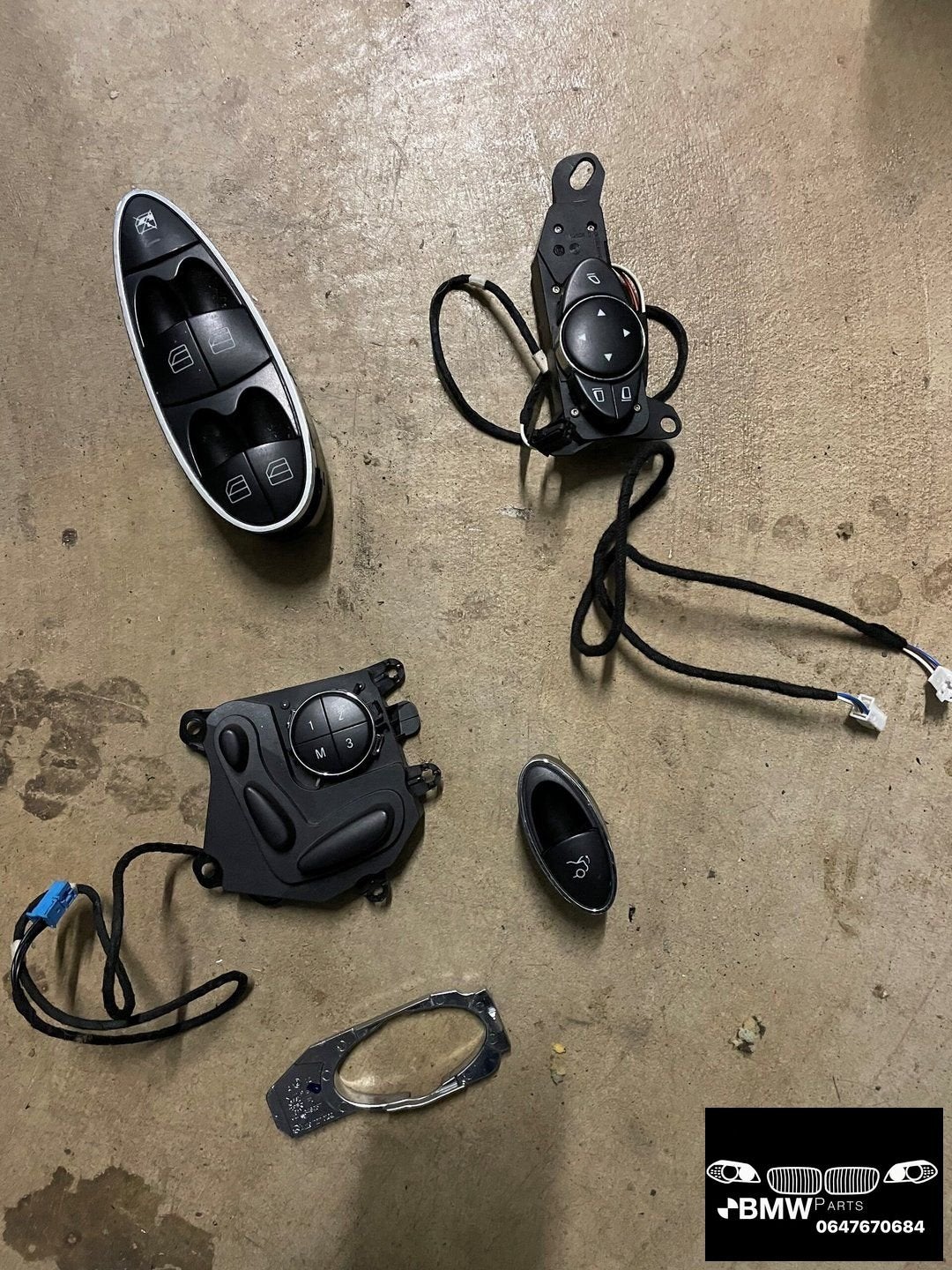 Div deur raam spiegel schakelaar Mercedes CLS W218, Gebruikt, -, Ophalen of Verzenden, -