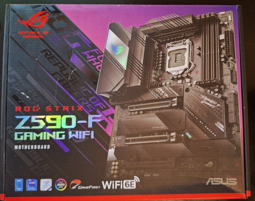 Asus Rog Strix Z590 + I7-11700K (LGA1200) + D.R. Pro4 + 64GB, 64 GB ou plus, Utilisé, Custom build, Intel Core i7