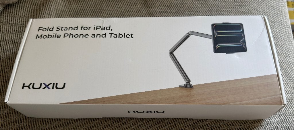 KUXIU X36 Support de tablette à clip avec bras articulé, Enlèvement, Neuf, Réglable en profondeur