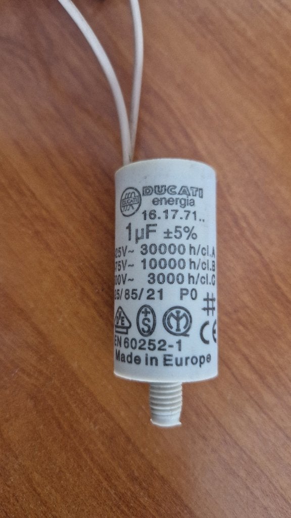 Condensateur Standard 1µF pour Poêle/Chaudière à Granulés, Enlèvement ou Envoi, Utilisé