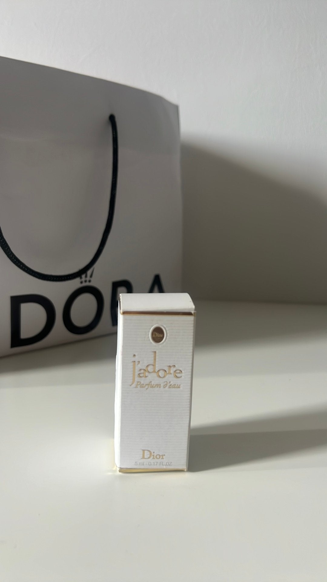 Miniatuur J'adore Dior, Ophalen of Verzenden, Nieuw, Miniatuur, Gevuld