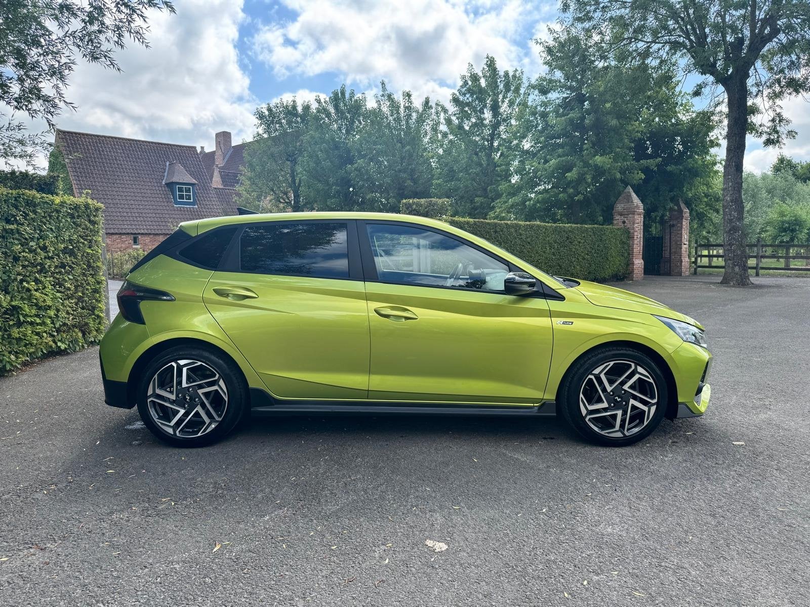 Hyundai i20 LIMITED EDITION N-LINE (bj 2025), Auto's, Voorwielaandrijving, Stof, Zwart, Bedrijf