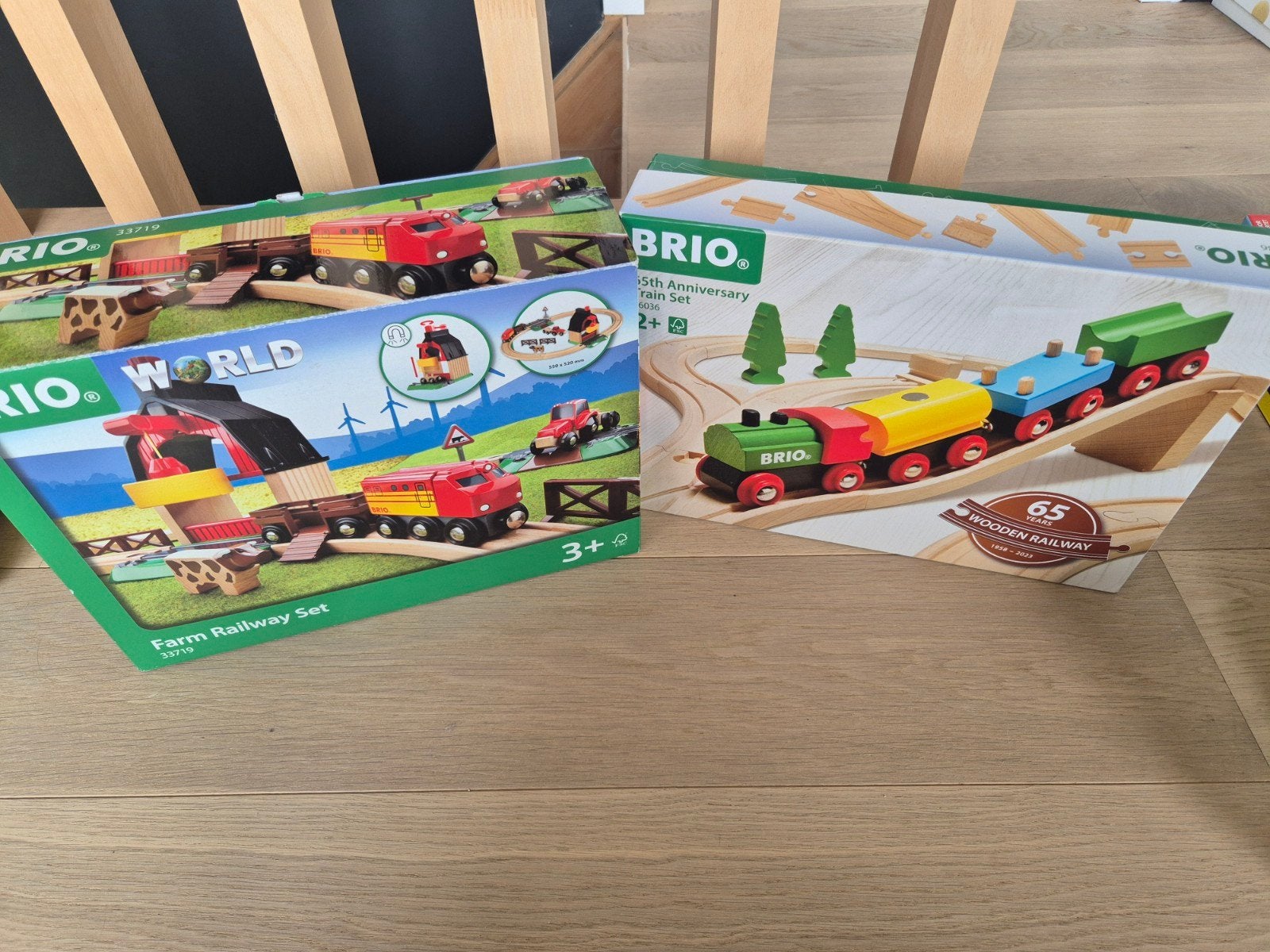 Lot de train en bois Brio, Enlèvement