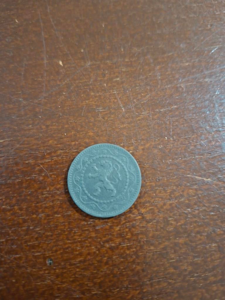 10 cent 1916 Albert 1, Ophalen