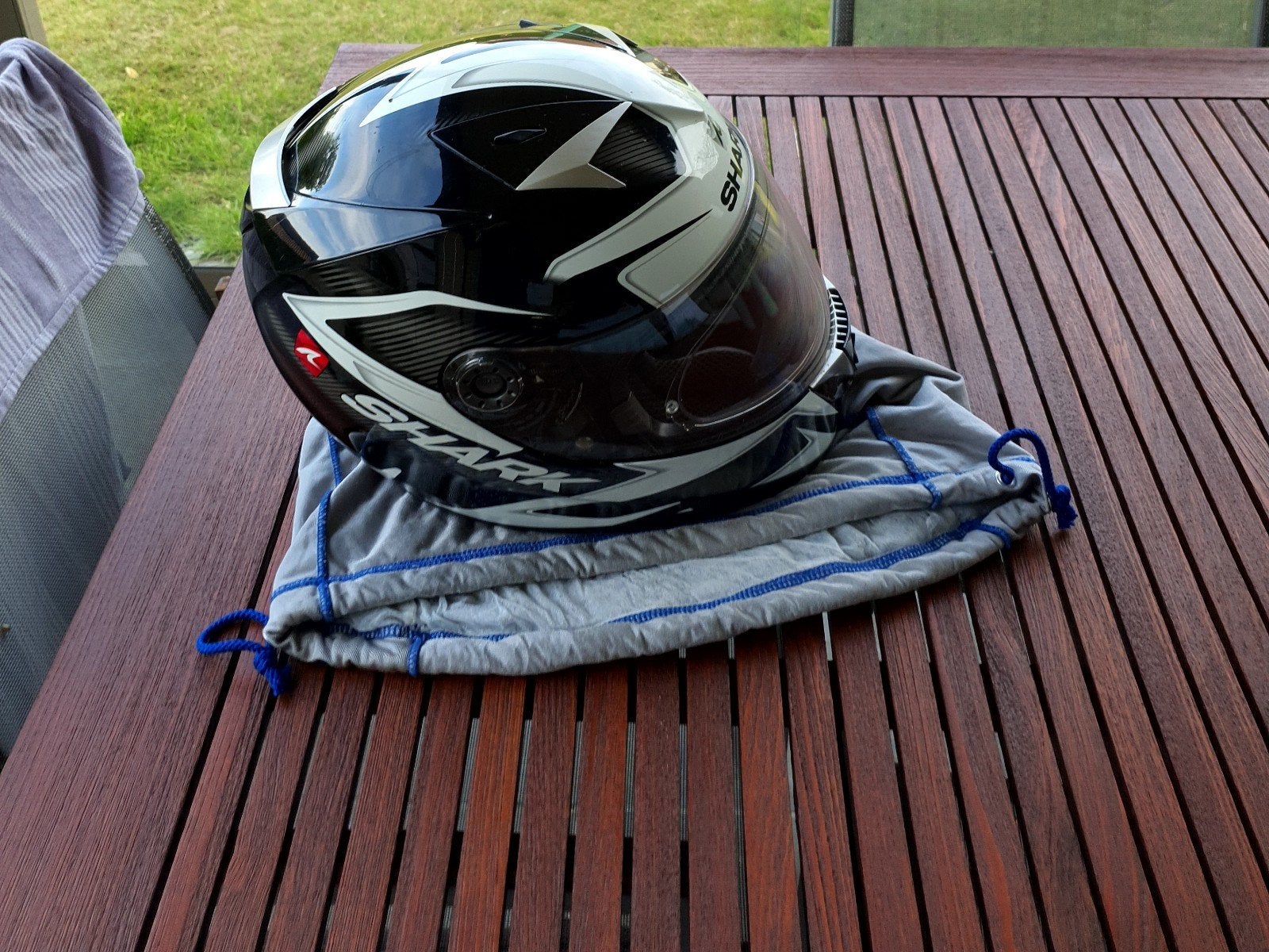 motorhelm Shark maat M, Motoren, Ophalen, M, Shark