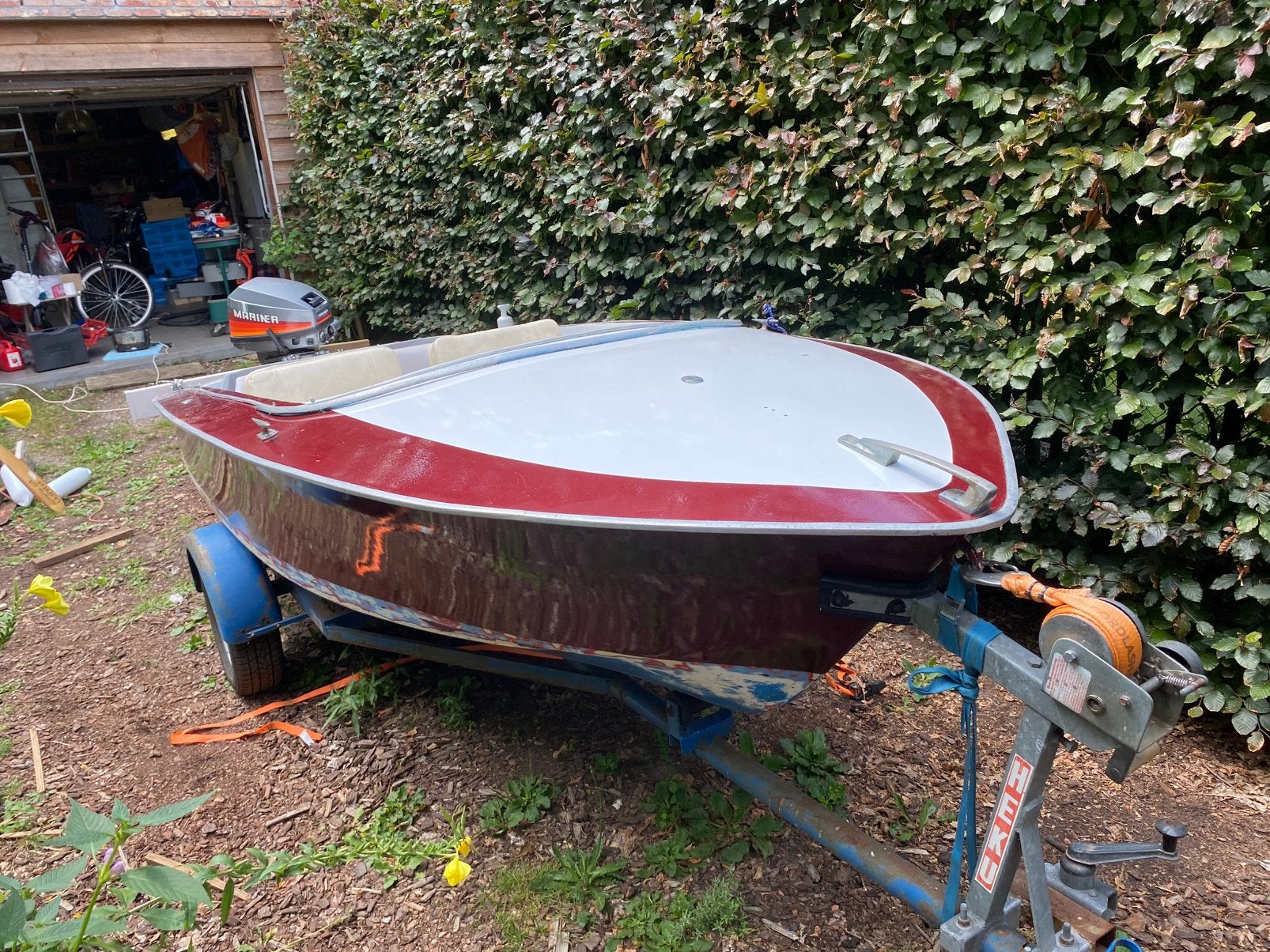 Uniek bootje ‘70 beekman coral 380, Watersport en Boten, Ophalen, Gebruikt, Beekman, Polyester