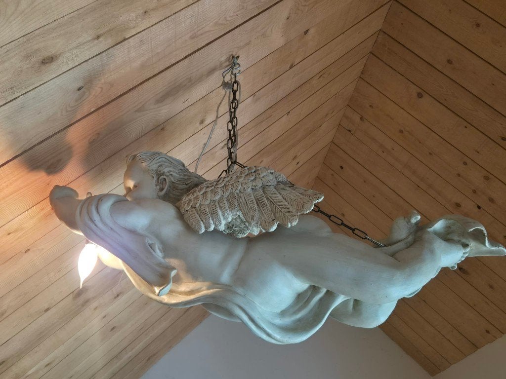 lampe unique, lampe suspendue, Enlèvement