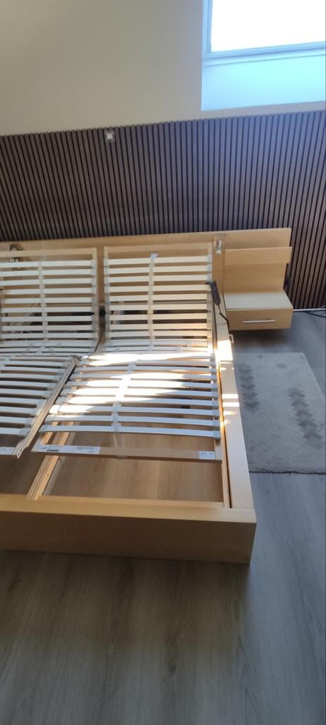 Electrisch verstelbaar 2 Persoonsbed, Huis en Inrichting, Ophalen, Tweepersoons, 200 cm, Modern