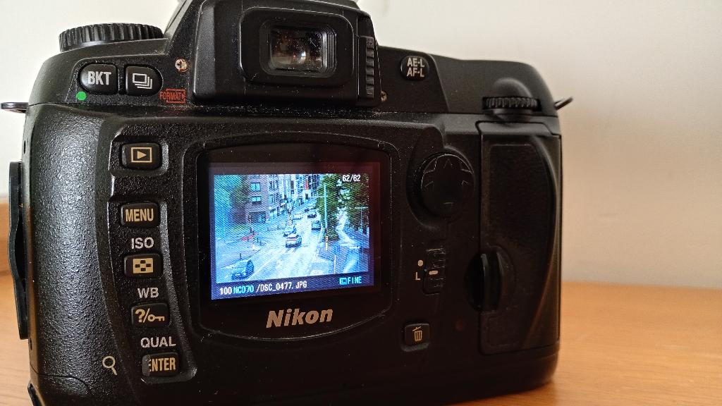 Nikon D70 met 35mm 1.8 DX, Audio, Tv en Foto, Ophalen of Verzenden, Gebruikt, Spiegelreflex, Nikon