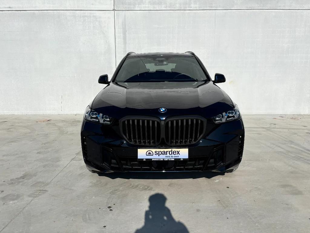 BMW X5 50e | M-pack | Leasing (bj 2023, automaat), Automaat, Gebruikt, Blauw, Leder