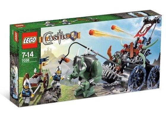 LEGO NIEUW = SEALED Castle Kingdoms 7038 Troll Assault Wagon, Neuf, Enlèvement ou Envoi, Lego, Ensemble complet