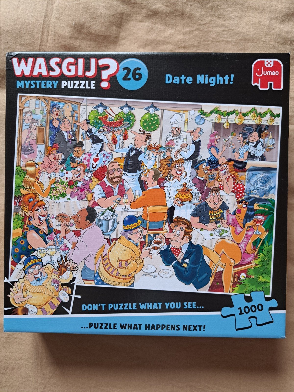 Wasgij puzzel 1000 stukjes, Ophalen