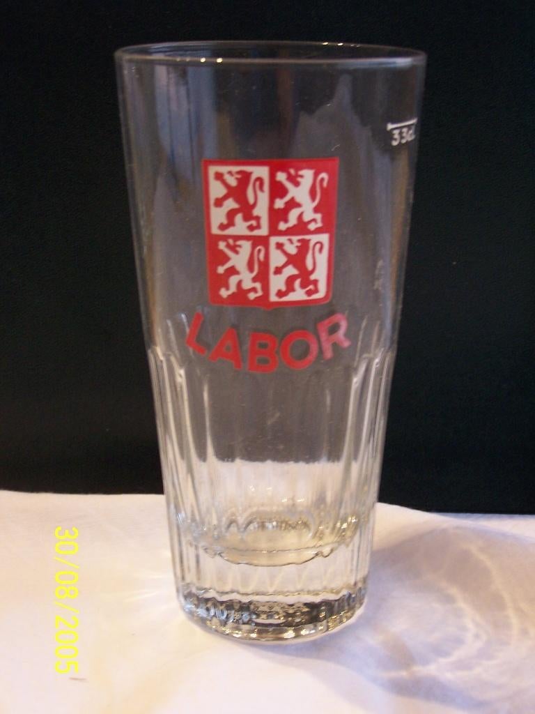 LABOR  Mons 33cl, Collections, Enlèvement ou Envoi, Comme neuf, Verre ou Verres