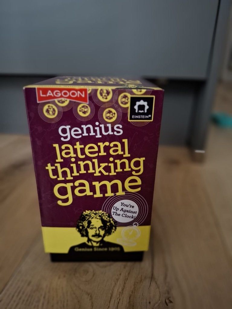 Genius Lateral Thinking Spel, Hobby en Vrije tijd, Ophalen of Verzenden, Zo goed als nieuw, Een of twee spelers, Lagoon