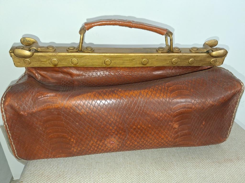 Vintage dokterstas, Ophalen of Verzenden