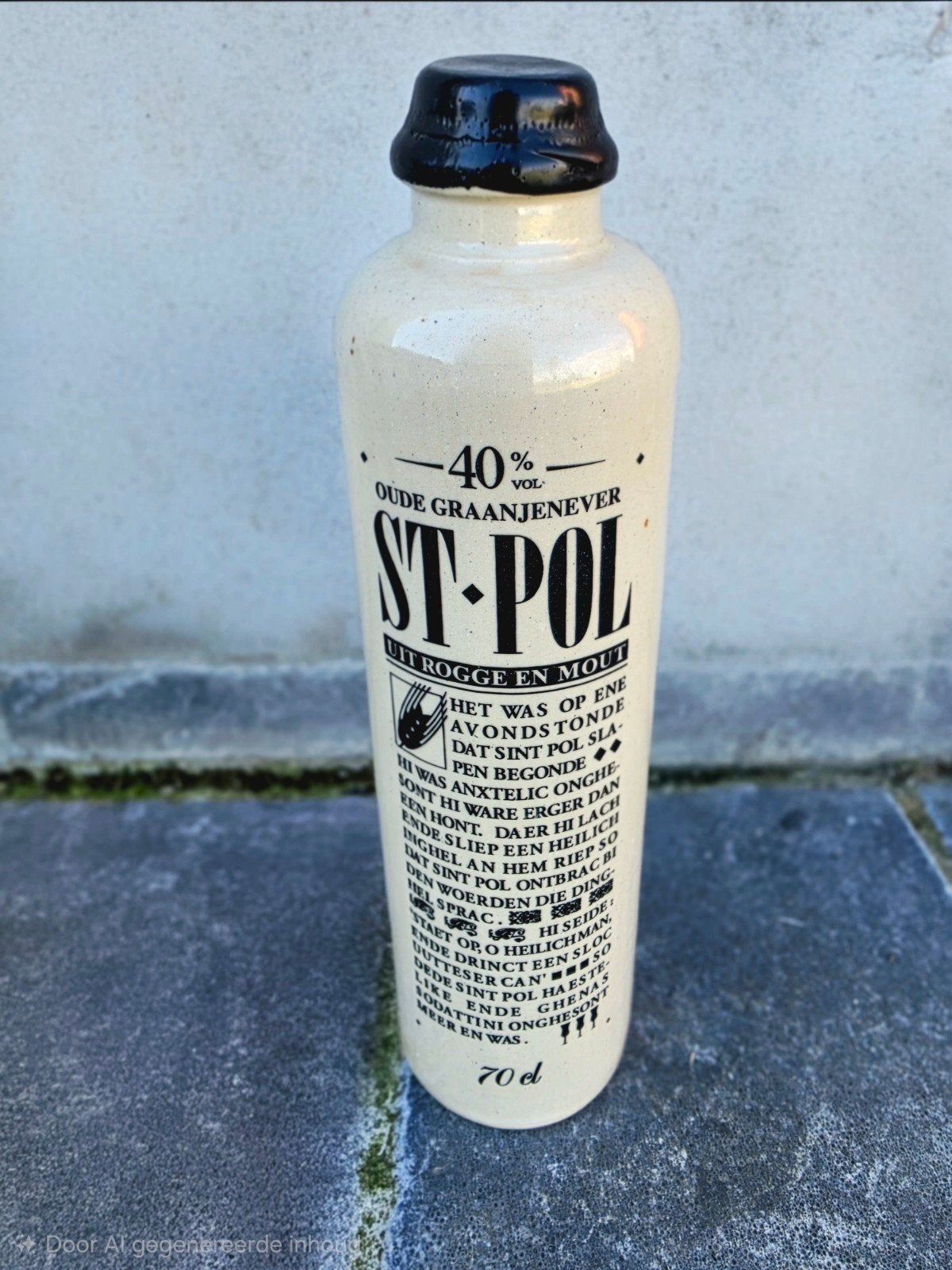 Jenever 40%, Enlèvement